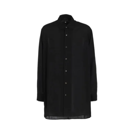 Cellulose Lawn Layered Collar Shirt