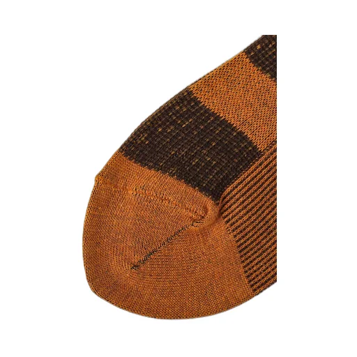 Mix Rib Stripe Socks
