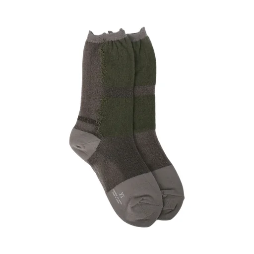Fringe Rib Socks