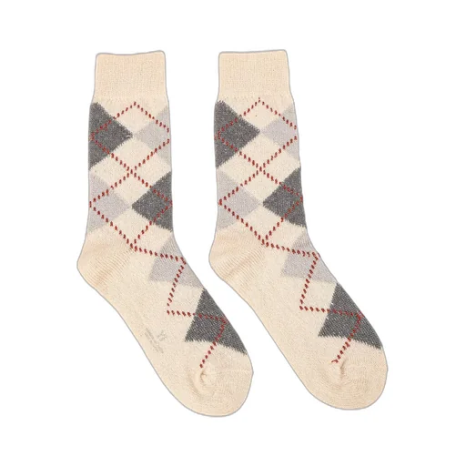 Argyle Jq Socks