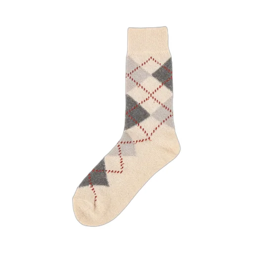 Argyle Jq Socks