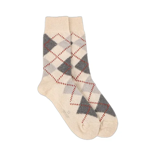 Argyle Jq Socks