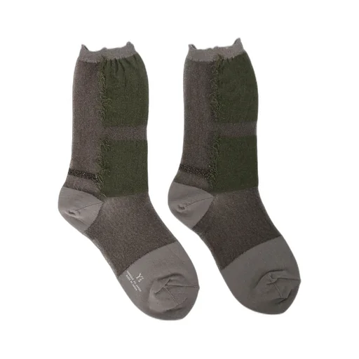 Fringe Rib Socks