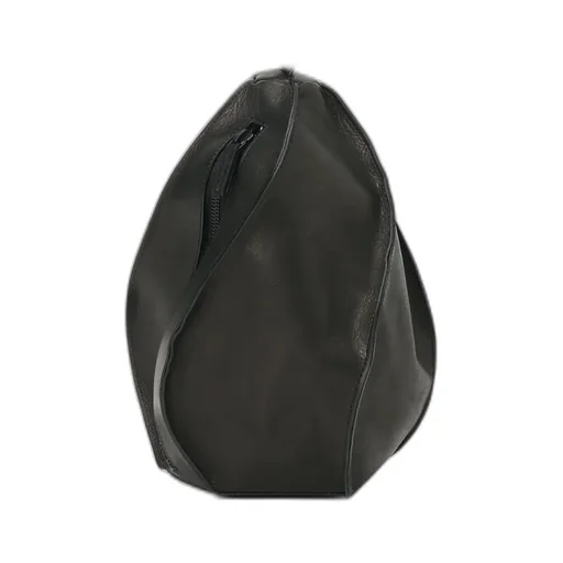 Smooth Leather Twisted Bag