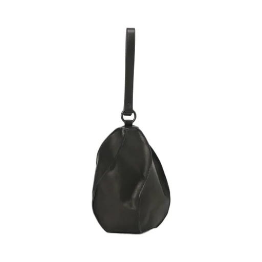 Smooth Leather Twisted Bag