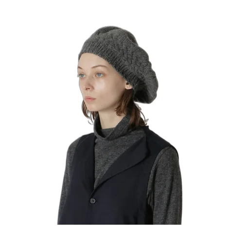 Knitted Lambswool Beret