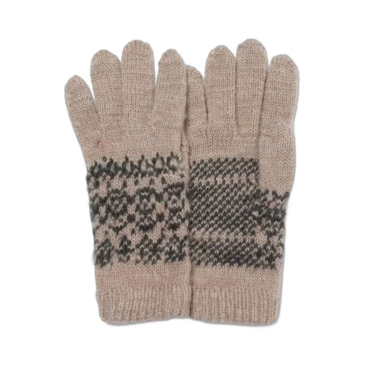 Fair Isle Pattern Gloves