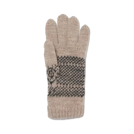 Fair Isle Pattern Gloves