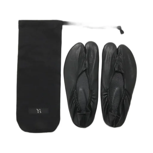 Lamb Leather Tabi Room Shoes