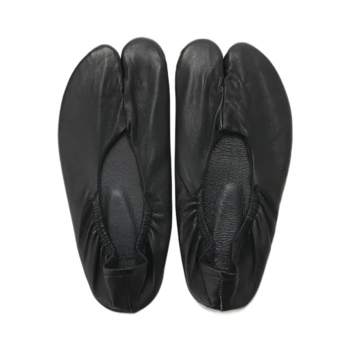 Lamb Leather Tabi Room Shoes