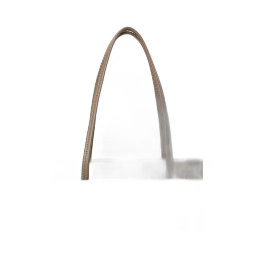 Shrunken Leather Box Handbag