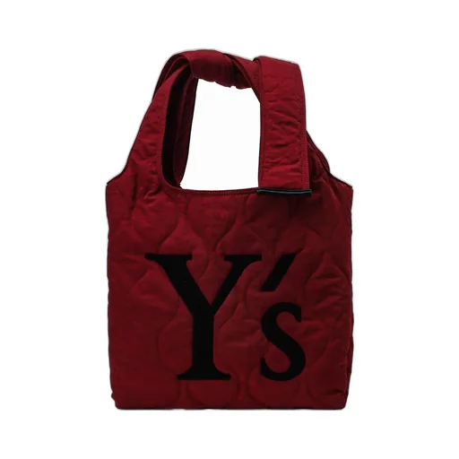 Nylon Padded Kilt Tote Bag