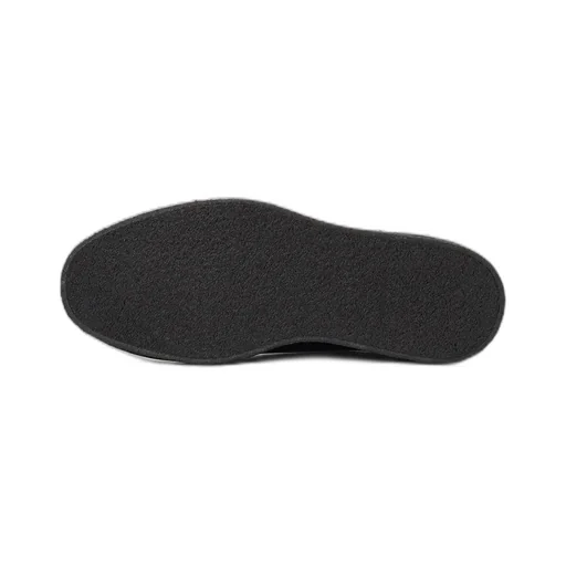Semi-Gloss Leather Slip-Ons
