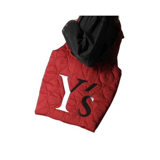 Nylon Padded Kilt Tote Bag