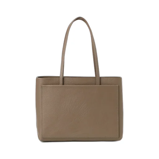 Shrunken Leather Box Handbag