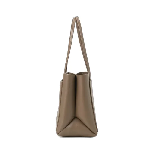Shrunken Leather Box Handbag