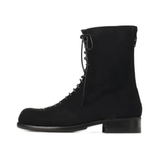 Sheep/Cow Leather Lace-Up Shoes