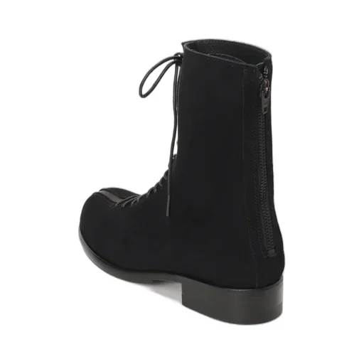 Sheep/Cow Leather Lace-Up Shoes