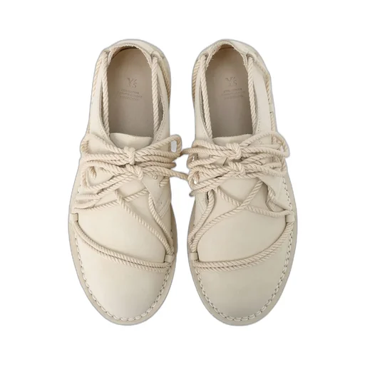 Nubuck Leather Random Rope Shoes