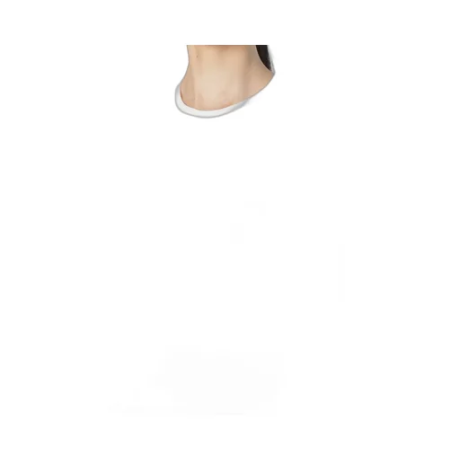 Tulle Crew Neck T