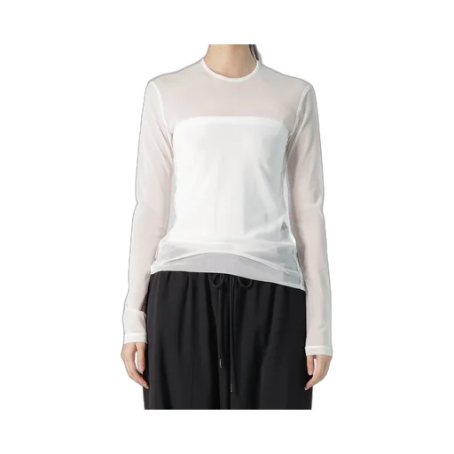 Tulle Crew Neck T