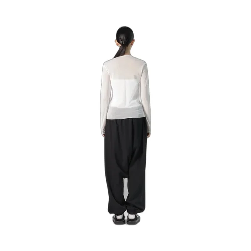 Tulle Crew Neck T