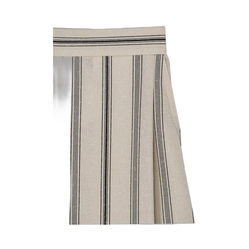 Hard Twisted Stripe Pleated Pants