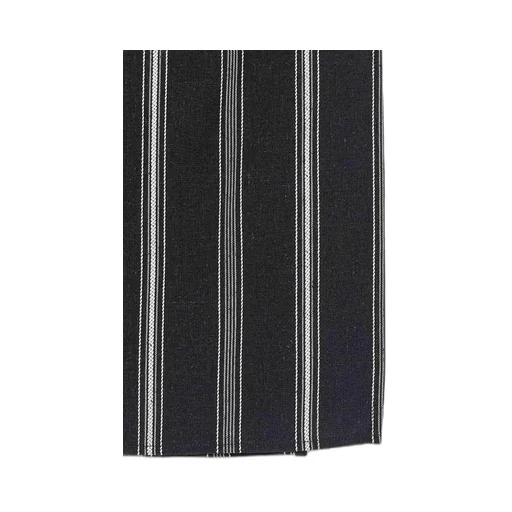 Hard Twisted Stripe Slit Dress