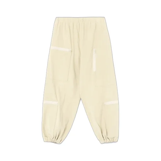 Hard Twisted Cotton Satin Multi Pocket Pants