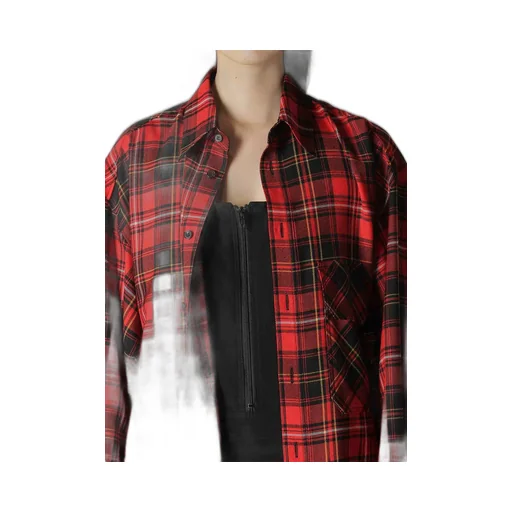 Tartan Check Double Layered Dress
