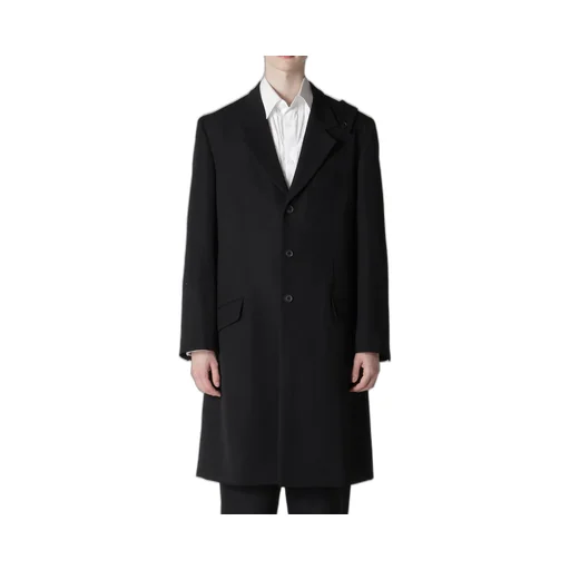 Army Gabardine Shoulder Tab Long Jacket