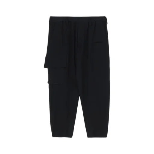 Soft Flannel Rib Flap Pocket Pants