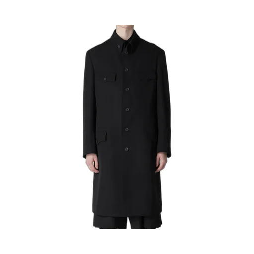 Army Gabardine Back Box Pleats Jacket