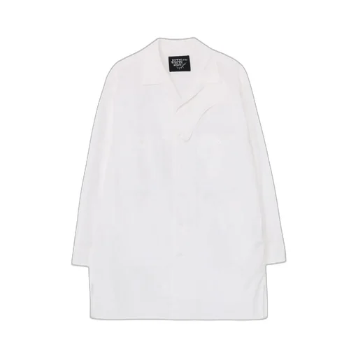 Shirt With Chin Flap Detail