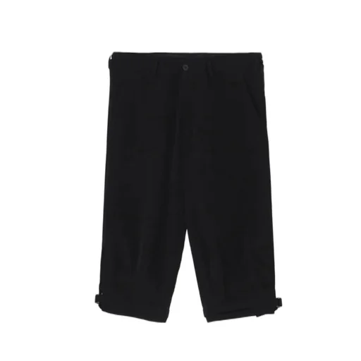 Ta Tuxedo Belted Hem Cuffs Pants