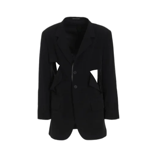 Ta Tuxedo Cut-Off Open Jacket