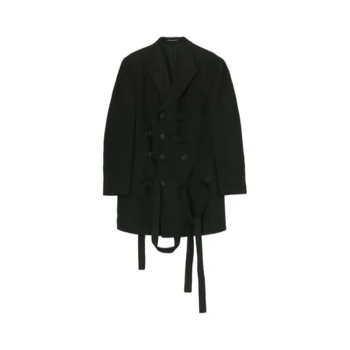 Twill Belted Peaked Jacket