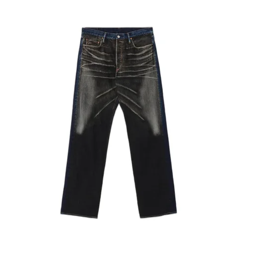 Sp 14Oz/Mw Bicolor Denim Pants