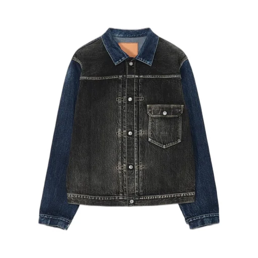 Sp 14Oz/Mw Bicolor Denim Jacket