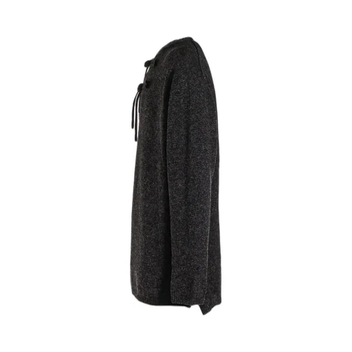 China Button Henry Neck Knit