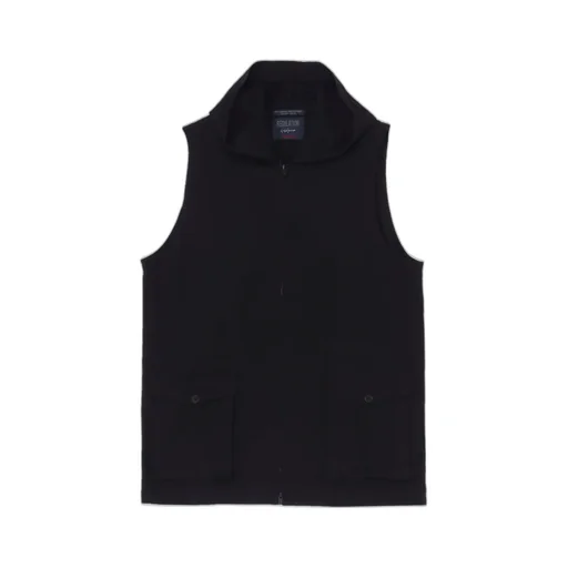 Regulation Jersey Hooded Zipper Vest