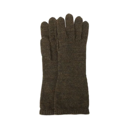 5G/Wool Pantslain Stitch Long Knitted Gloves