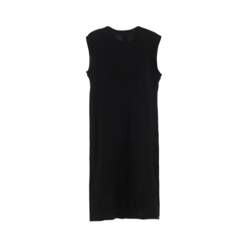 10/-Bd Gauze Single Jersey Sleeveless Long Cardigan