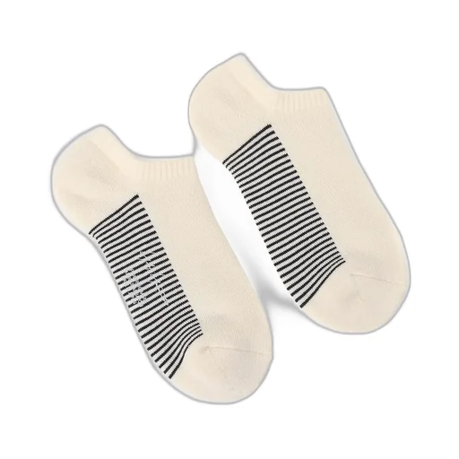 C/Ac Pile Jersey Short Border Socks