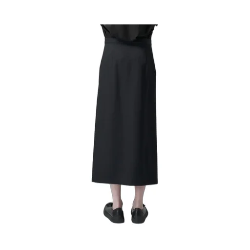 Gabardine F Pleated Skirt
