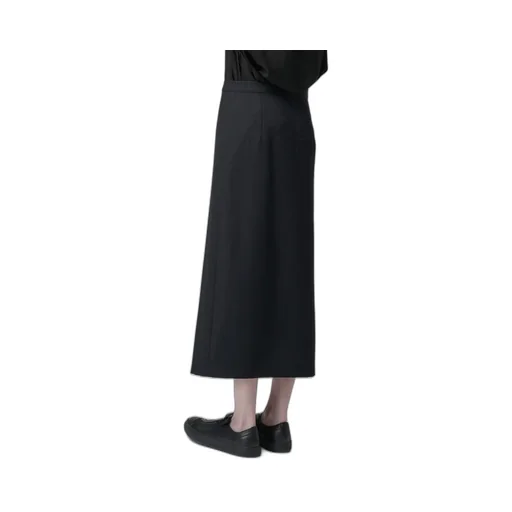 Gabardine F Pleated Skirt