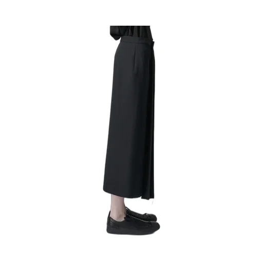 Gabardine F Pleated Skirt