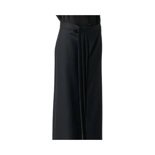Gabardine F Pleated Skirt