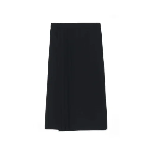 Gabardine F Pleated Skirt