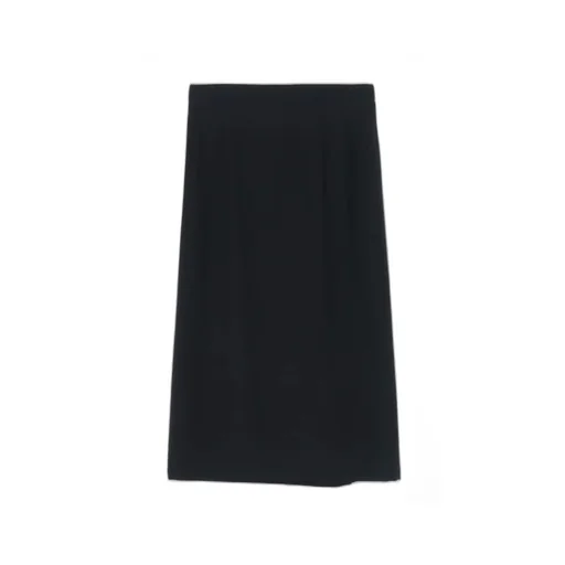 Gabardine F Pleated Skirt